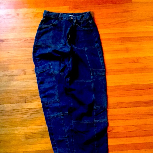BDG Jeans Bdg High Rise Baggy Cargo Jeans Size 3 Poshmark